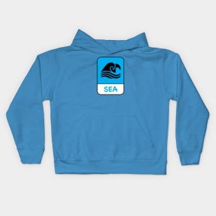 Sea picture Kids Hoodie